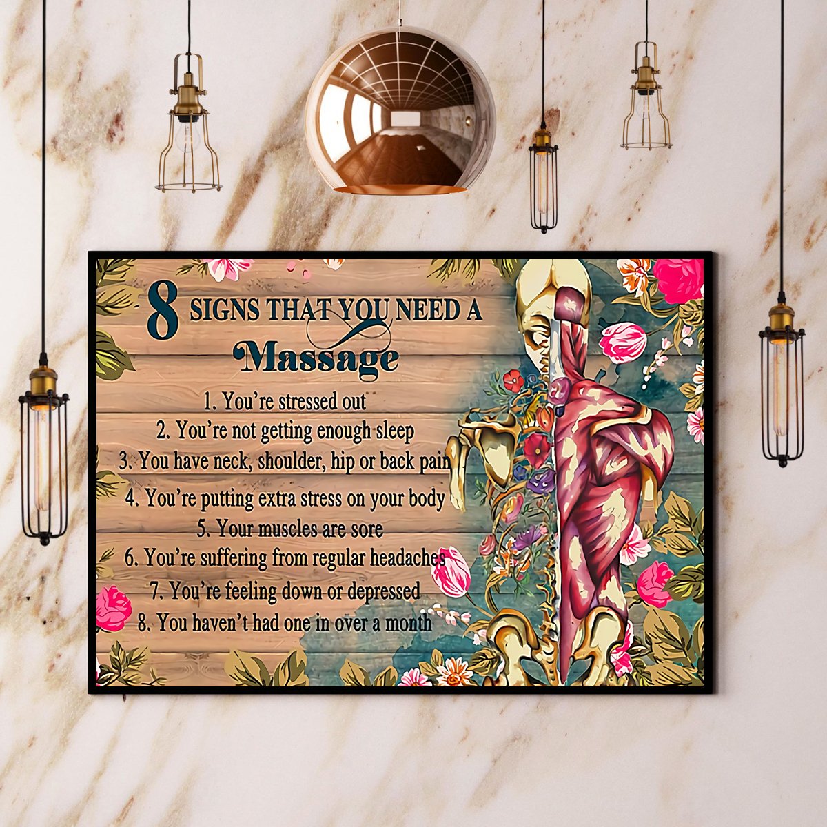 8 Signs That You Need A Massage Paper Poster No Frame Matte Wall Art Decor