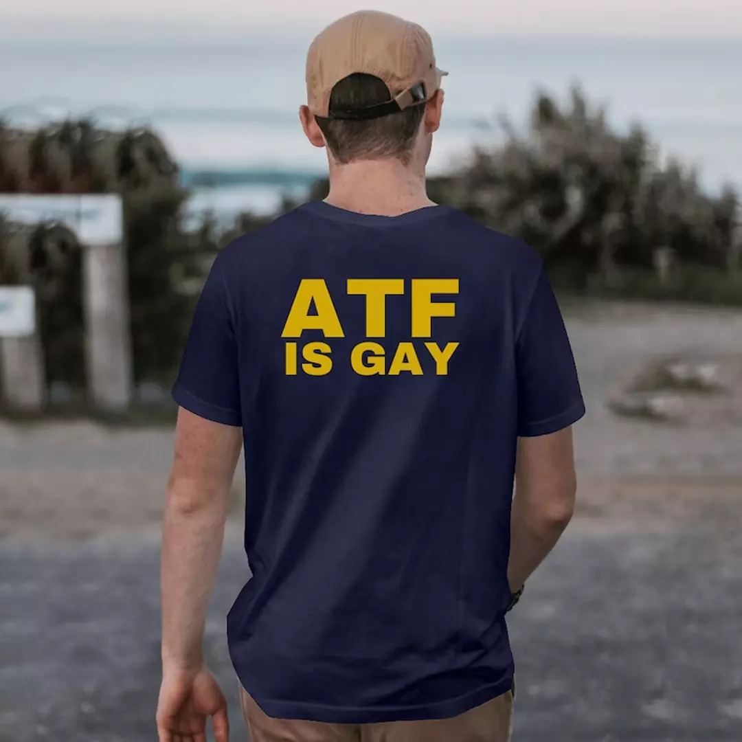 Atf Is Gay Shirt Human Rights Equality T-Shirt Pride Shirts For Men LGBT LGBTQ - Picture 2 of 20