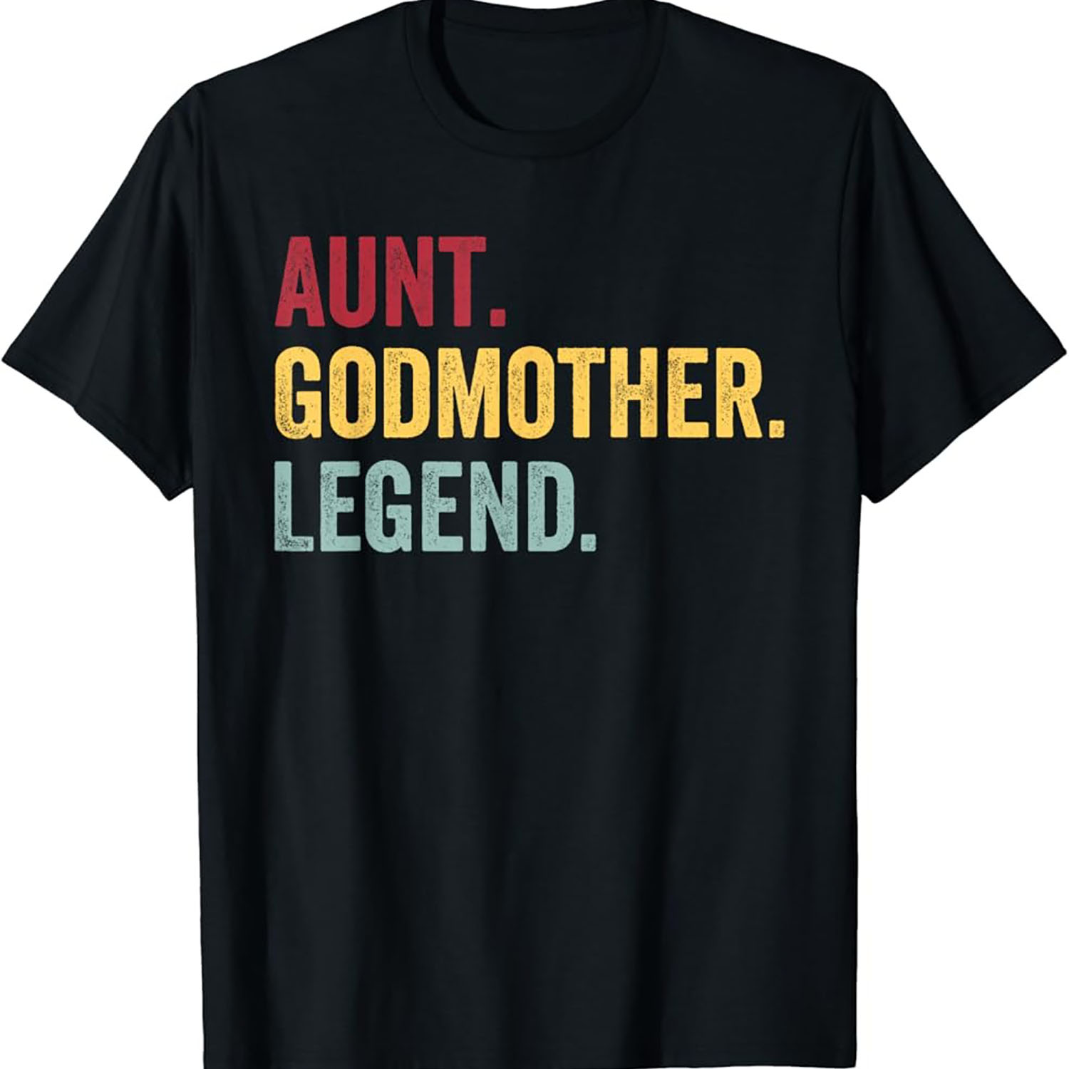 Aunt Godmother Legend shirt, Funny Godparent Tee Shirt Mother's Day Tee Gift - Picture 2 of 14