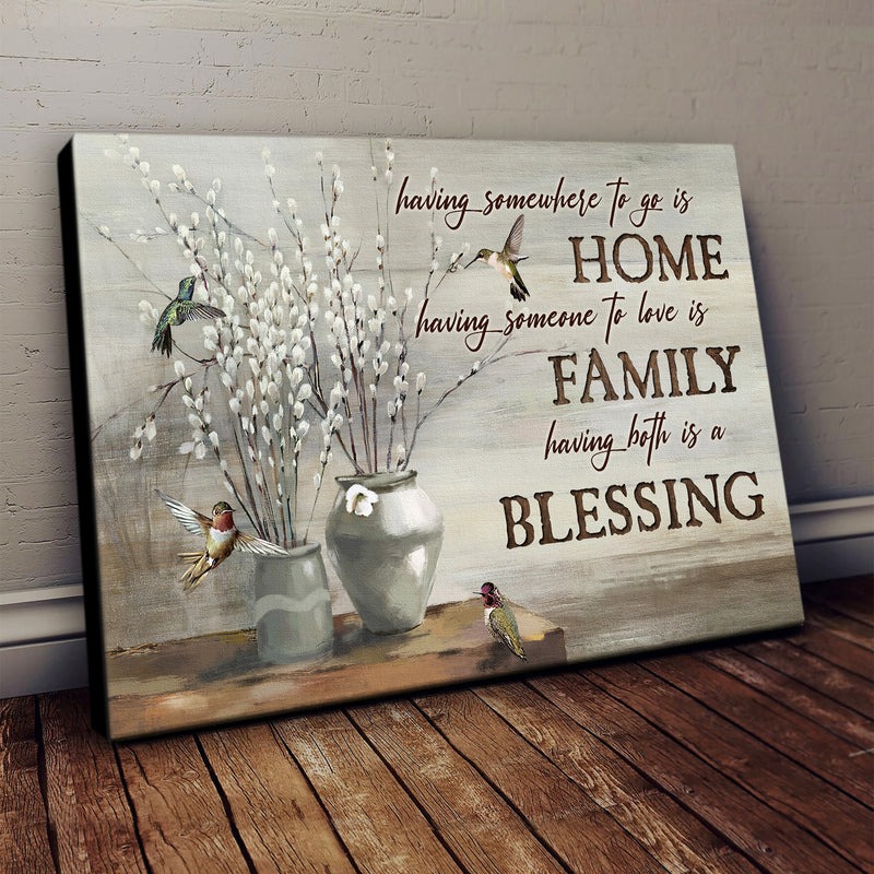 Baby white flower painting, Colorful hummingbird, Having somewhere to go is h…