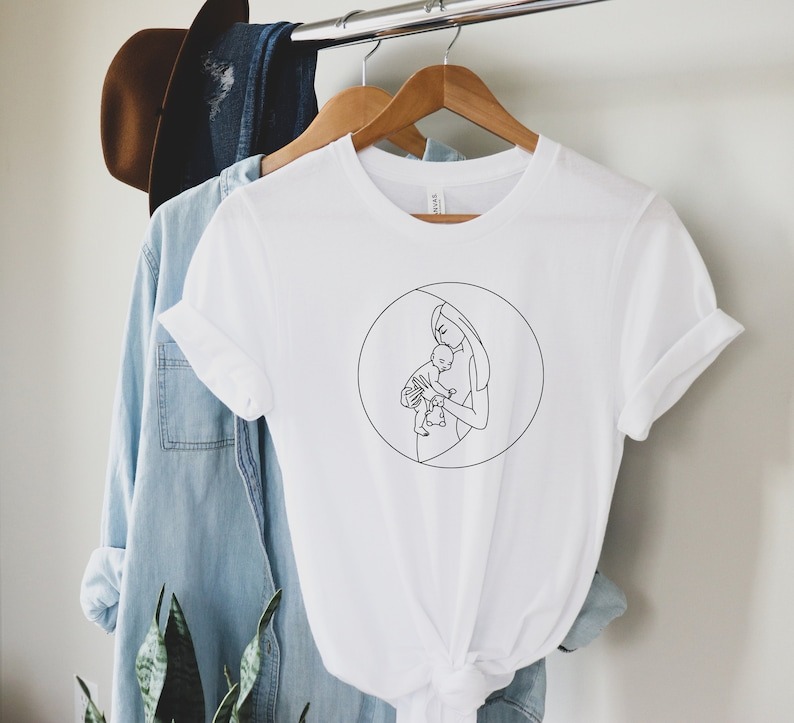 First Mother's Day Shirt, Mom to be Shirt, Mommy and Me Shirt, Mom and Baby S... - Picture 2 of 20