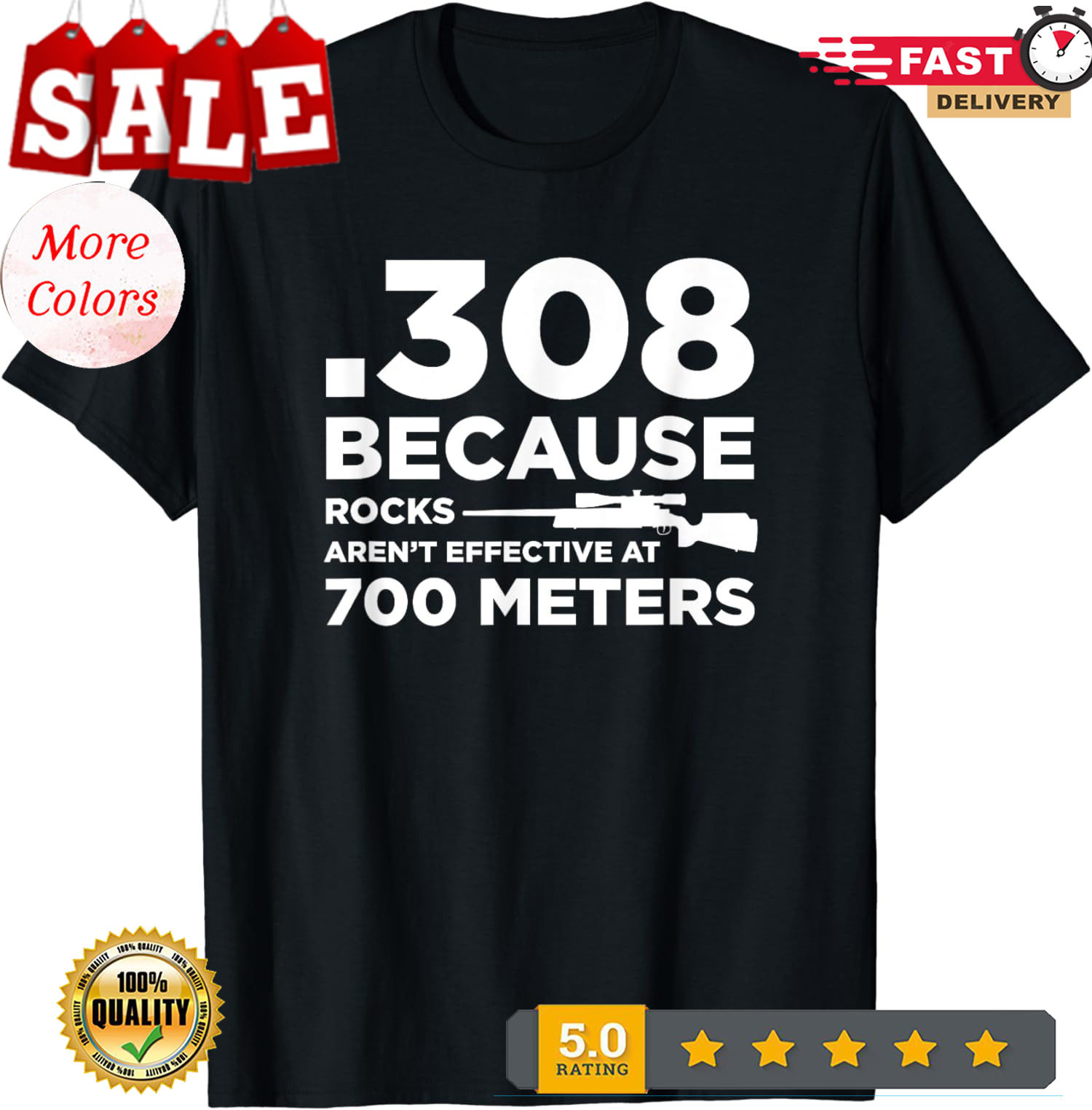 Funny Gun Owner Pro Second Amendment Rights USA Unisex T-Shirt