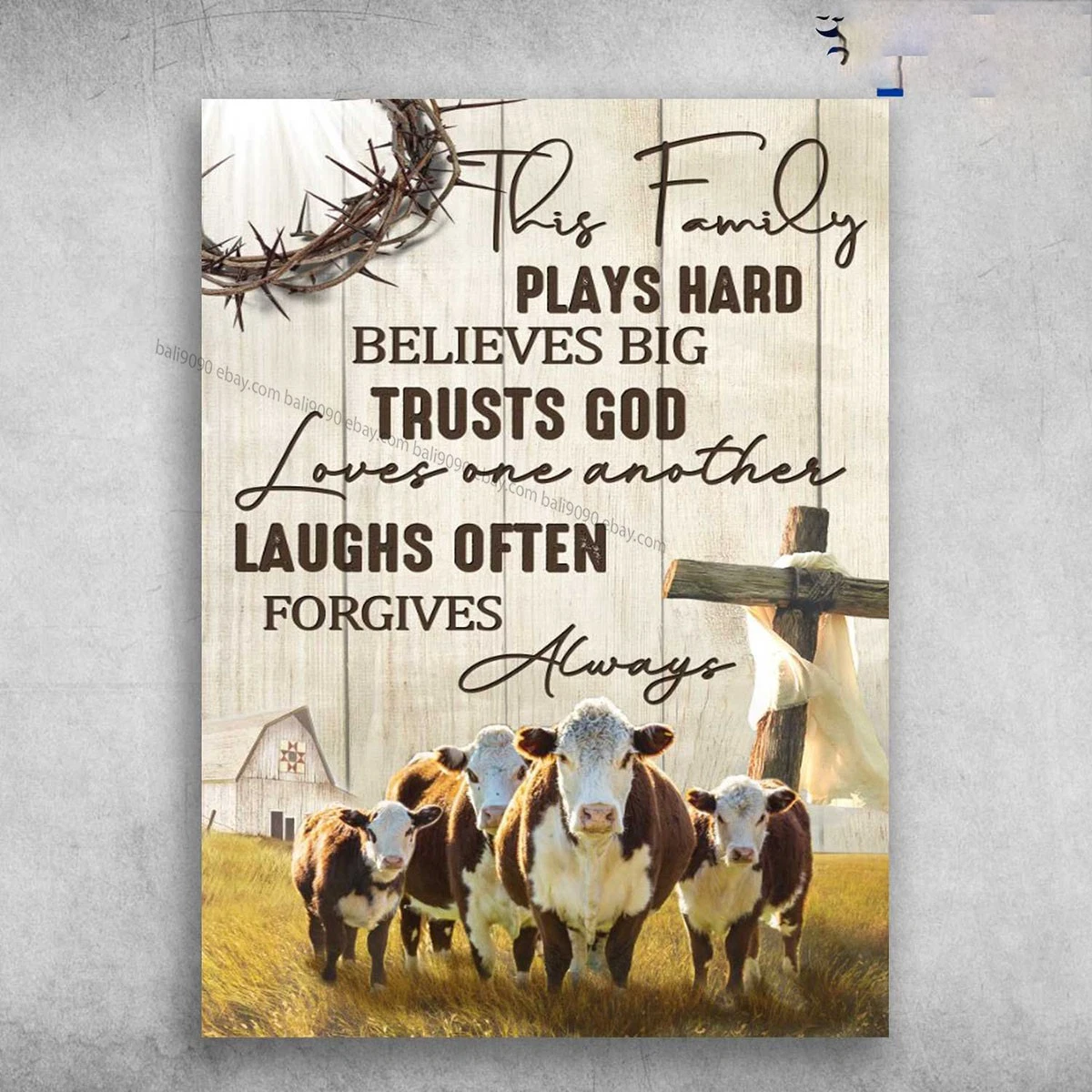 God Cross, Farm Cow – And So Together, We Built A Life We Loved