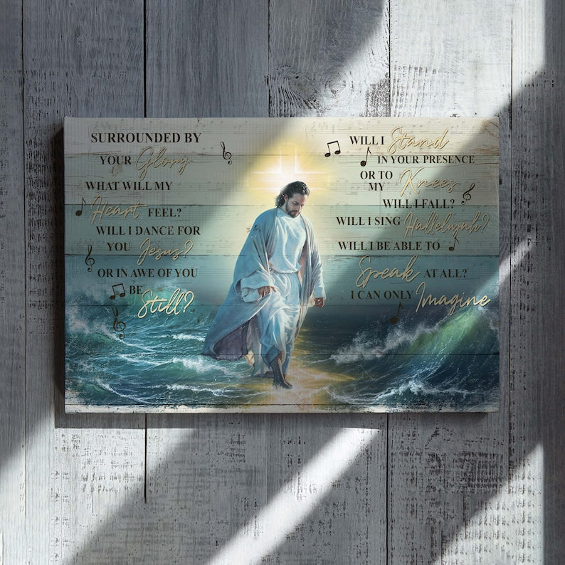 I Can Only Imagine Canvas Jesus On The Sea Canvas God Canvas Jesus Canvas Chr... - Picture 2 of 11
