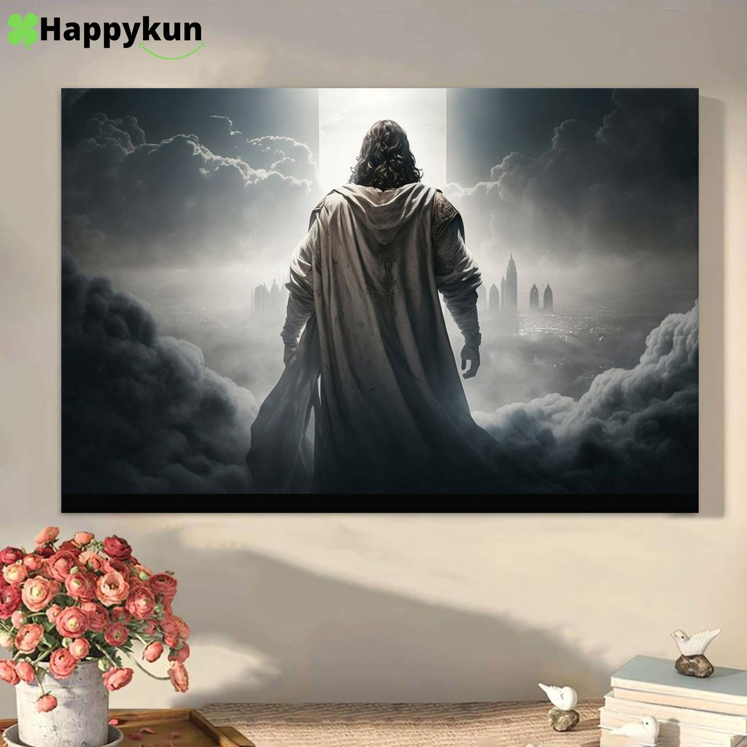 Jesus Christ Canvas Pictures - Faith Art - Christian Canvas Wall Art Decor_4807 - Picture 2 of 11