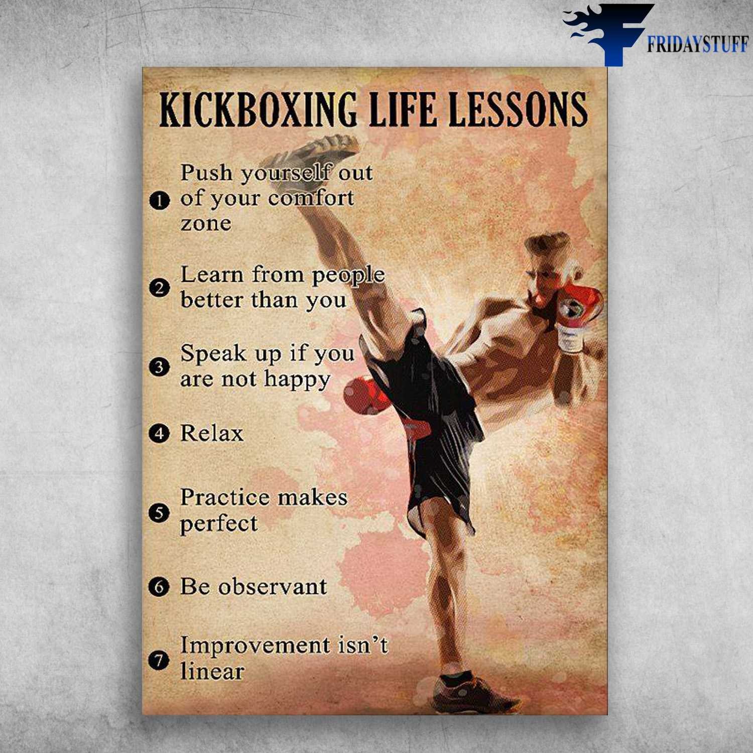 Kickboxing Life Lessons � Push Yourself Out Of Your Comfort Zone, Learn From …