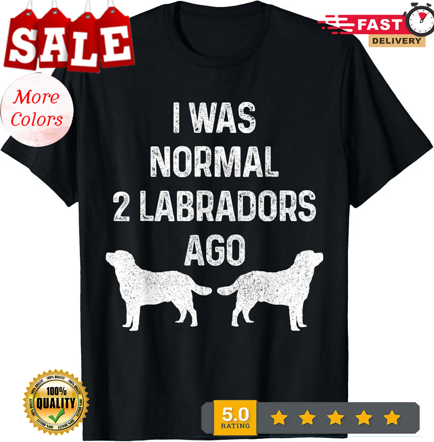 Lab Love labrador retriever chocolate black yellow dog puppy Gift Unisex T-Shirt