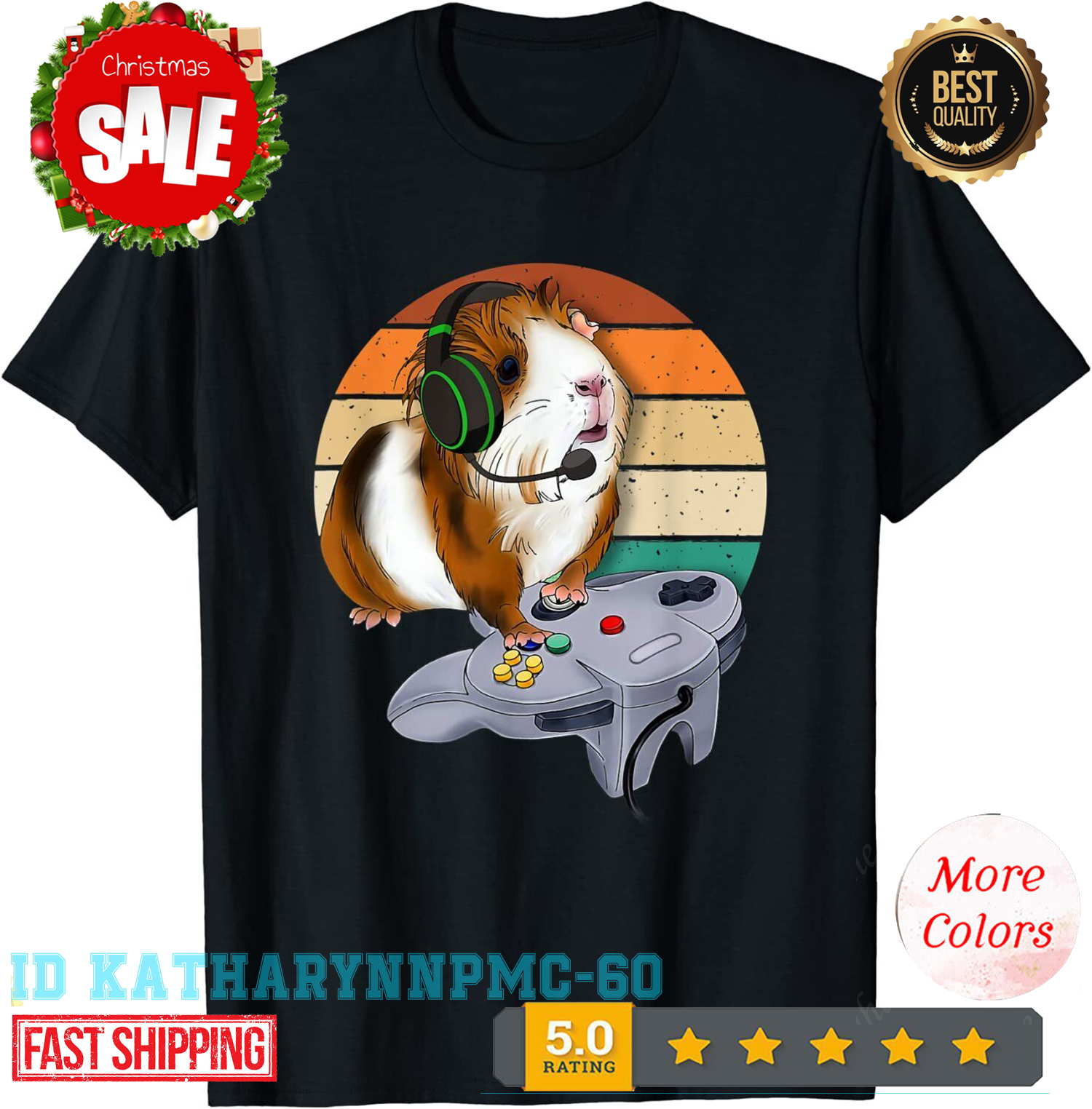 NEW LIMITED Guinea pig Game Animal Design Great Gift Idea Premium T-Shirt.