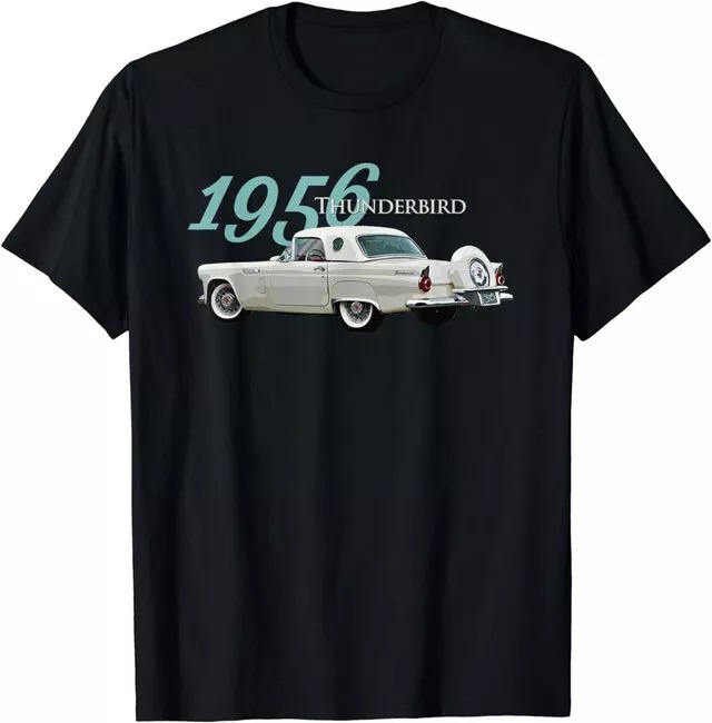 NEW LIMITED VINTAGE 1956 THUNDERBIRD, CLASSIC AMERICAN SPORTS CAR, 1950s T-Shirt