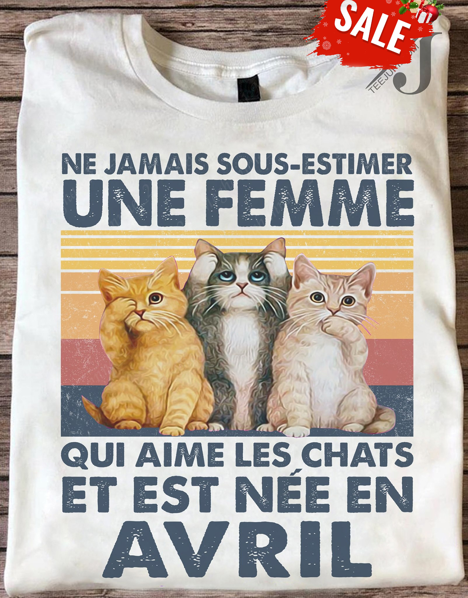 Ne Jamais sous-estimer une femme � Cat lover and people born in April