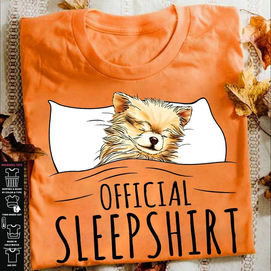 Official sleepshirt � Dog sleeping
