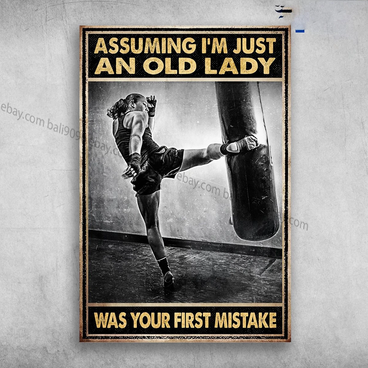 Old Lady Boxing – Assuming I’m Just An Old Lady Was Your First Mistake