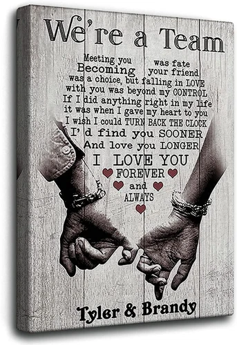 Personalized We’re A Team Meeting You Was Fate Funny For Couple Lover …