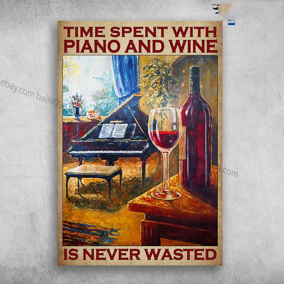 Piano And Wine – Time Spent With Piano And Wine Is Never Wasted