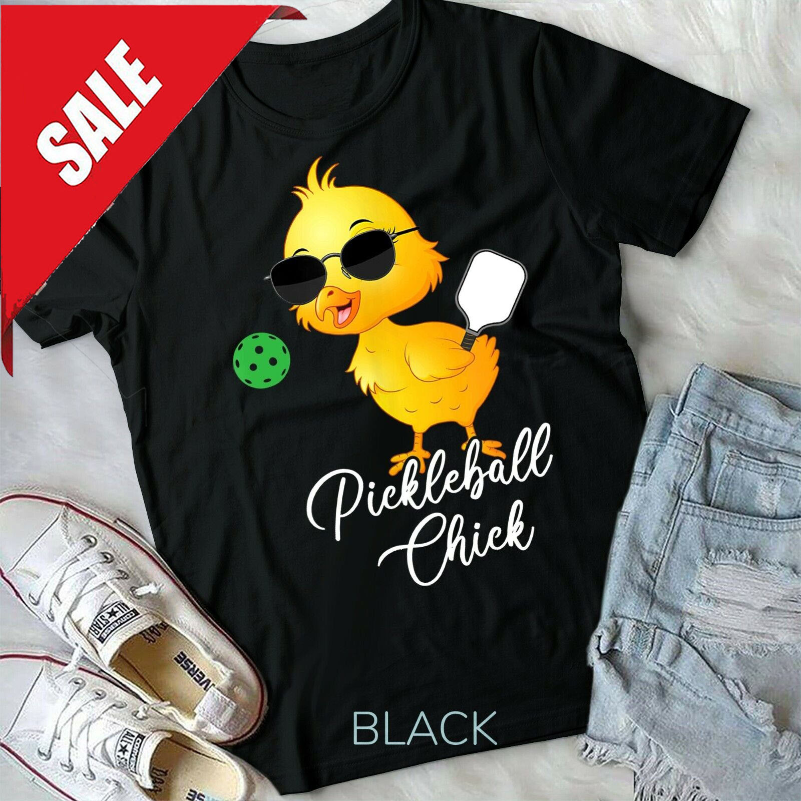 Pickleball Chick, funny pickleball T-Shirt Unisex T-shirt Pickleball Chick, funny pickleball T-Shirt Unisex T-shirt