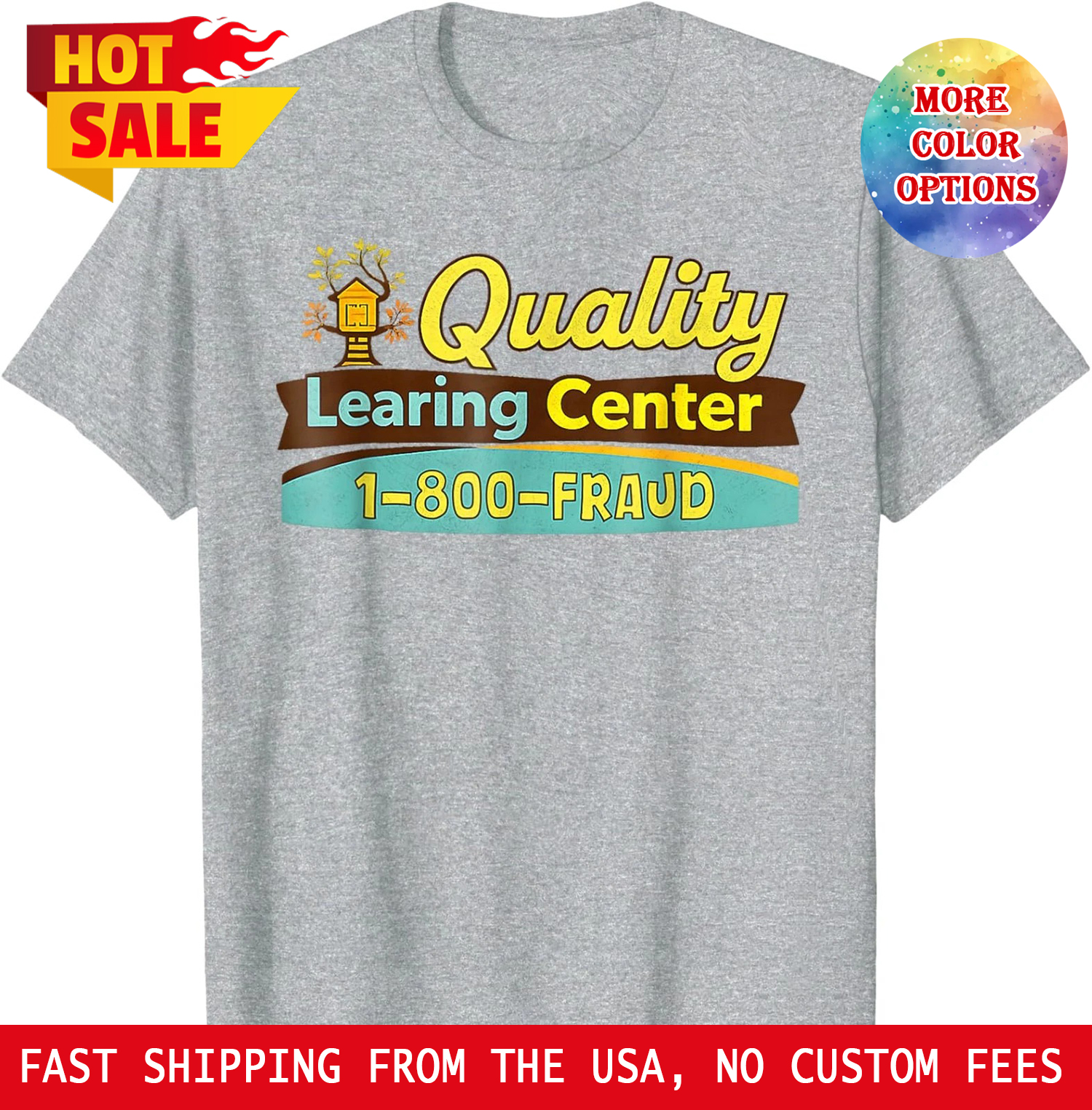 Quality Learning Center We are Still Learning Funny Unisex T-Shirt