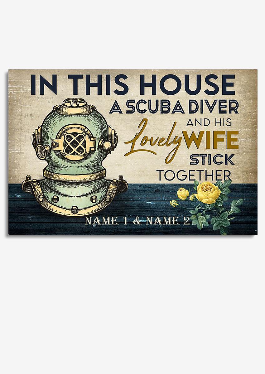 Special Edition Scuba Diving Wall Art For Scuba Diver