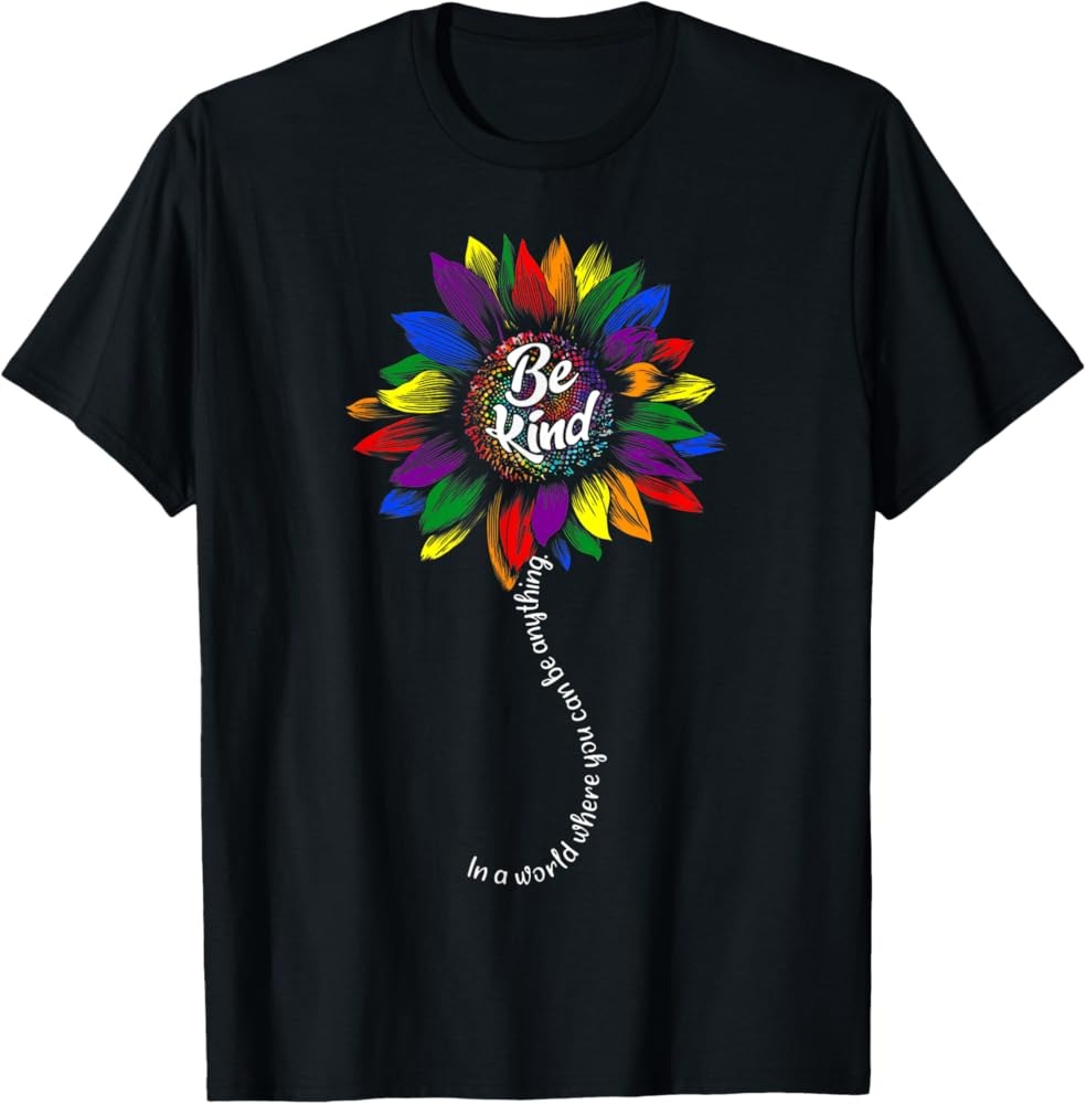 Sunflower Autism Awareness Be Kind Puzzle Mom Support Kids T-Shirt. - Picture 2 of 20