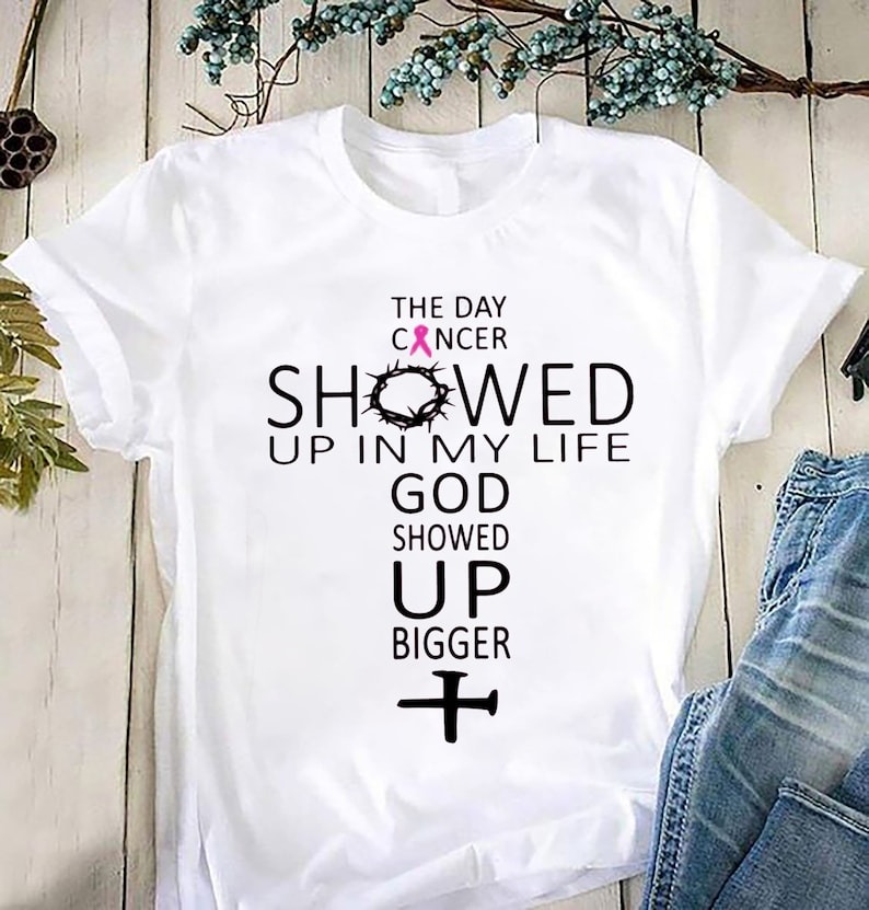 My God Lives Slogan Christian T Shirt