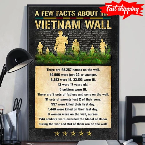 Vietnam Veteran A Few Facts About The Vietnam Wall There Are 58,267 Names On …