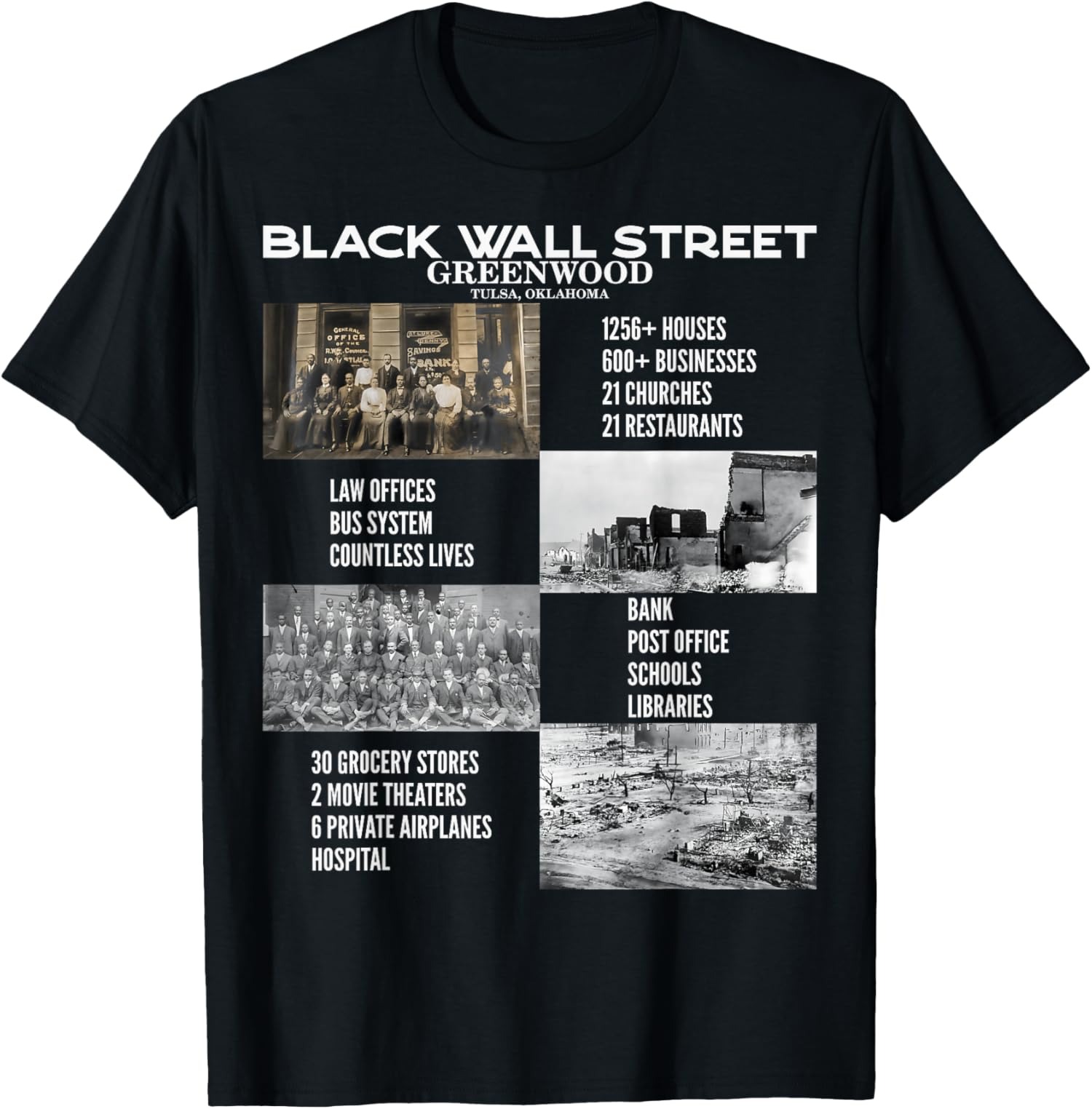 Vintage Black Business History Month Wall Street Unisex T-Shirt