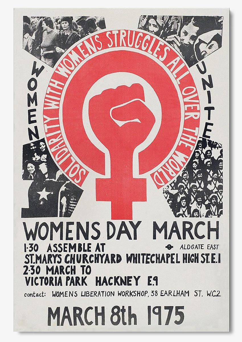 Women's Day March Feminist Quote Wall Art Gift For Woman's Day Home Decor Poster - Picture 2 of 11