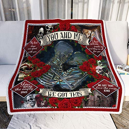 You and Me We Got This Blanket Blanket for Kids, Adults, Teen. Great Gift for... - Bild 2 von 12